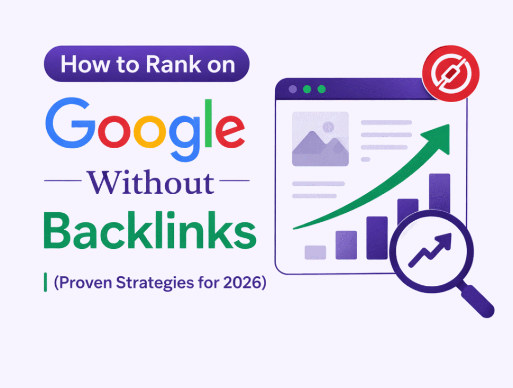 How to Rank on Google Without Backlinks (Proven Strategies for 2026)