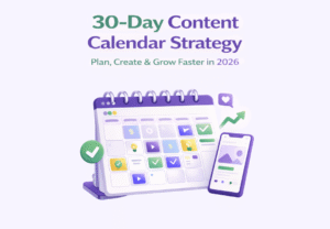 30-Day Content Calendar Strategy_ Plan, Create & Grow Faster in 2026