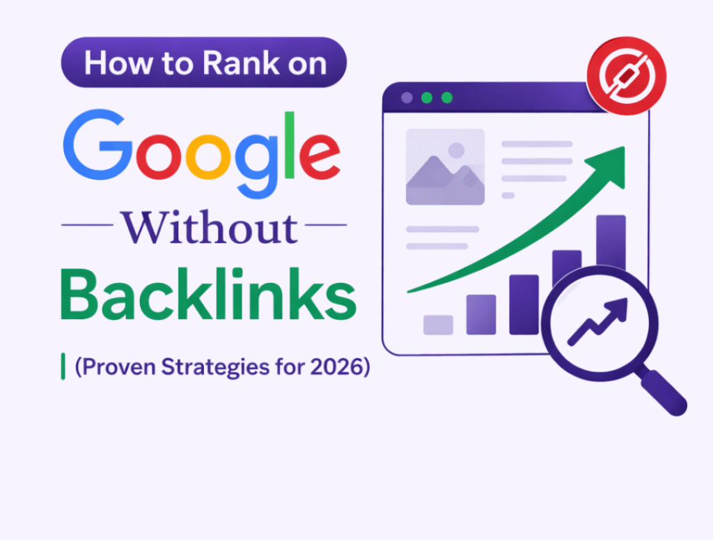 How to Rank on Google Without Backlinks (Proven Strategies for 2026)
